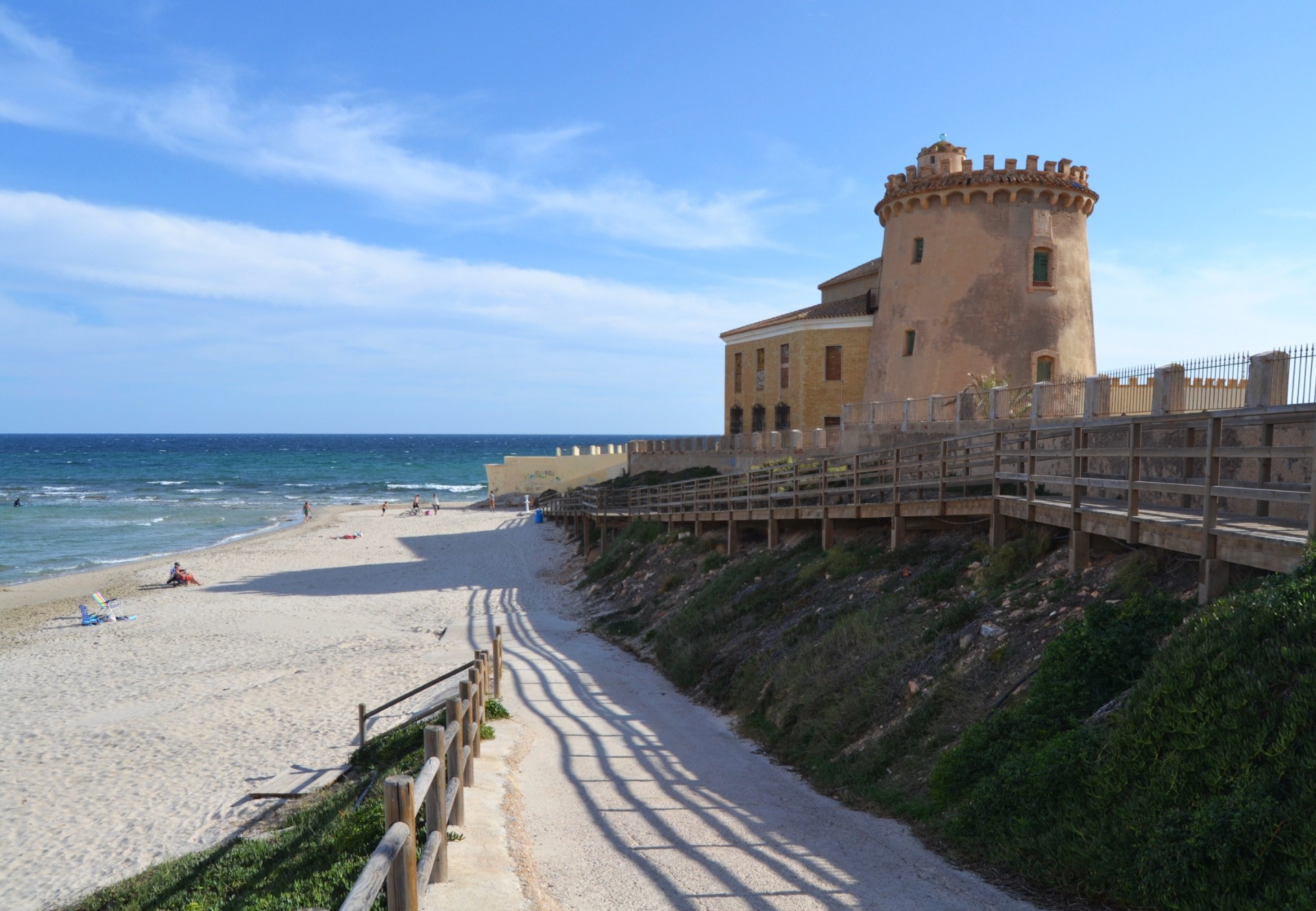 Playa del Conde ved Torre de La Horadada